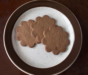 three swedish wish cookies