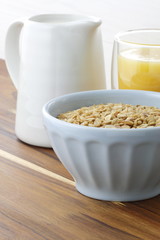 Delicious healthy breakfast