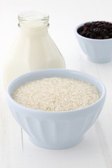 Rice pudding ingredients