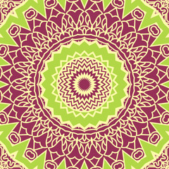 Vector Round Decorative Design Element