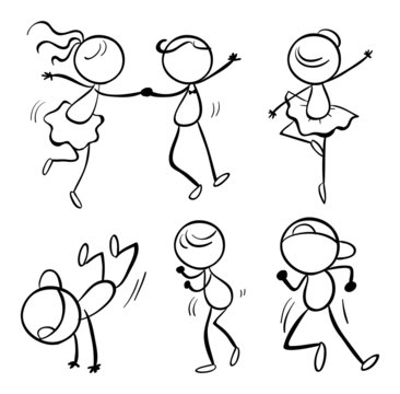 Different dance moves
