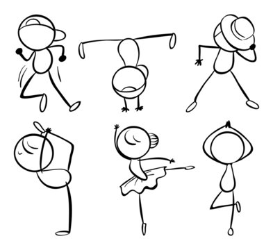 Six different kinds of dance moves