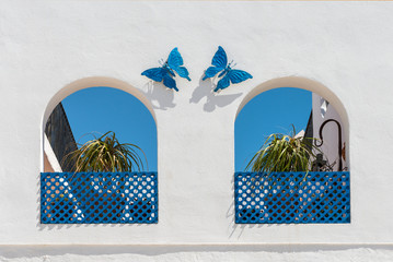 Butterflies and Arches, Agua Amarga, Almeria, Spain