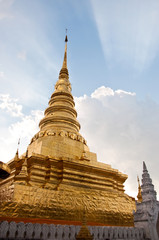 Naklejka premium Wat Phra That Chae Haeng, Nan province, Thailand
