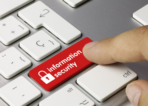 Information security keyboard key