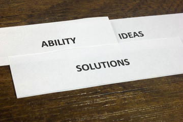 Obraz premium Business Solution