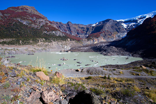Mount Tronador, Black glacier, Patagonia, Argentina