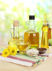Useful linseed oil and pumpkin seed oil