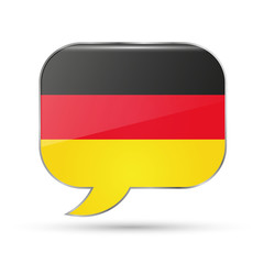 German speak bubble