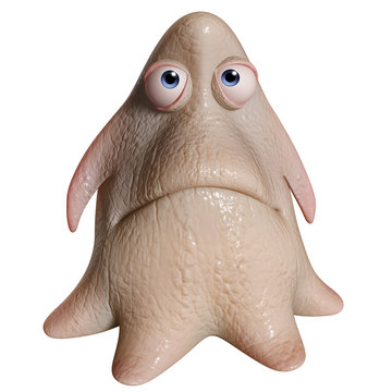 3d cartoon monster