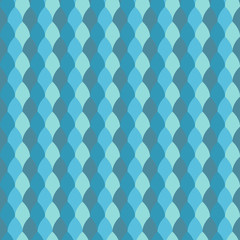 Seamless abstract decorative geometric pattern