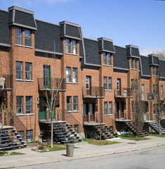montreal apartment block