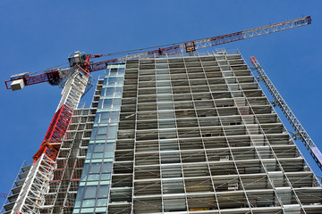 Cantieri di costruzione a Milano