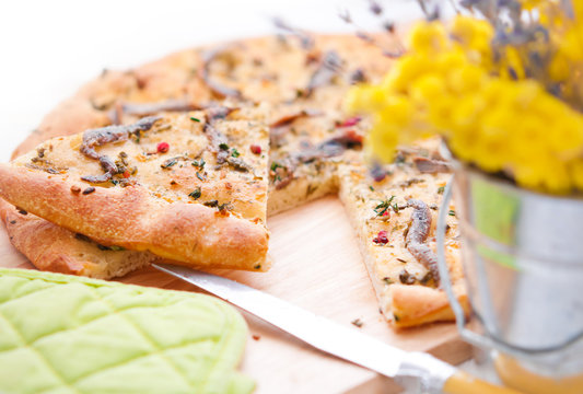 Fresh Homemade Italian Focaccia Bread