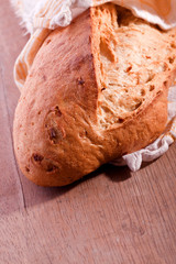 crunchy delicious baguette bread
