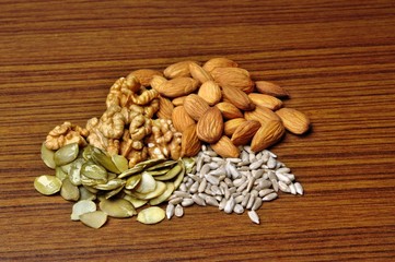 Mixed a healthy diet on cholesterol