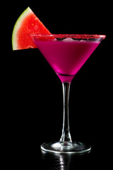 creamy watermelon martini
