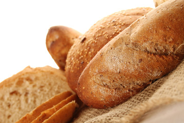 Isolated bread
