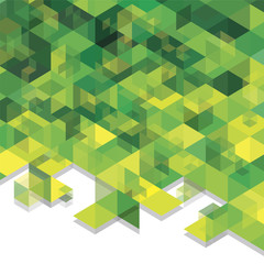 green cubes