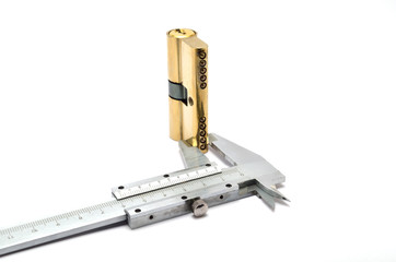 Lock and calipers