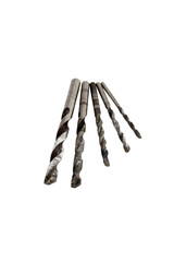 Isolated twist drill bits