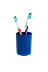 Two toothbrushes