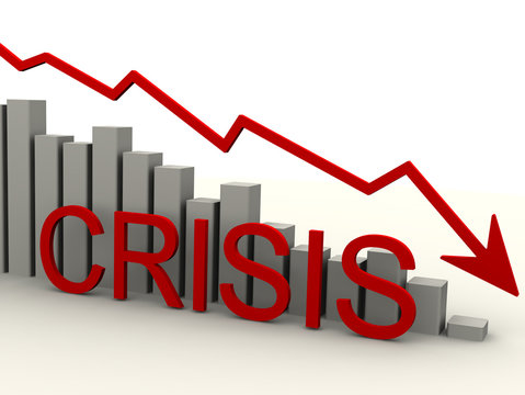 Кризис. Диаграмма падения
