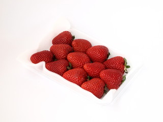 Strawberry isolated on white background