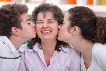 Fototapeta premium Happy mom