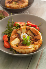 Sommer-Quiche mit Erdbeeren