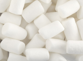 Fototapeta na wymiar White marshmallow