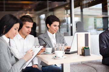 Fototapeta premium business briefing