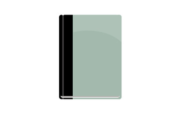 Blank book cover