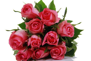 Rosa Rosenstrauß - rose bouquet