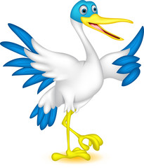 happy duck cartoon thumb up