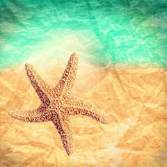 Fototapeta na wymiar Abstract Starfish