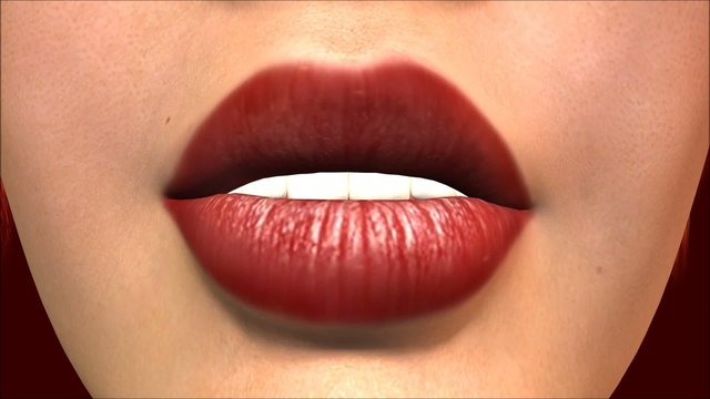 Kissing Lips Animation