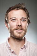 Obraz premium Caucasian Man Looking Smiing And Happy