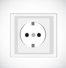 Electrical outlet vector
