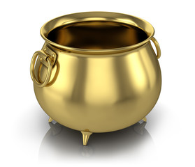 Golden pot