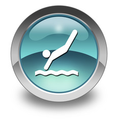 Light Blue Glossy Pictogram 