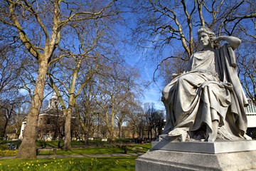 Sarah Siddons Statue on Paddington Green
