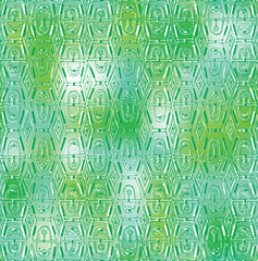 Seamless vector decor. Painted lines form openwork mesh