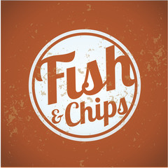 british fast-food - fish and chips