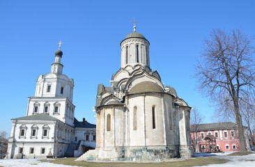 Fototapeta na wymiar Спасо-Андроников монастырь в Москве.