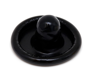 black condom