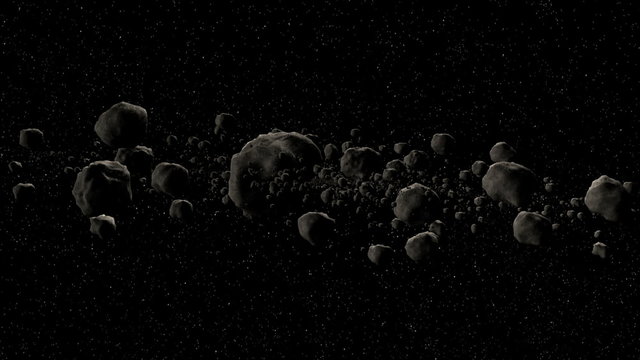 Asteroid field