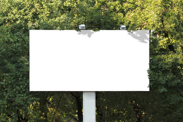 Empty billboard - obrazy, fototapety, plakaty