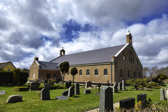 Church in Sonderho, Fano, Denmark