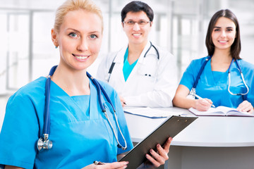 Fototapeta premium Medical doctors